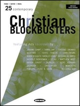 25 Contemporary Christian Blockbusters piano sheet music cover